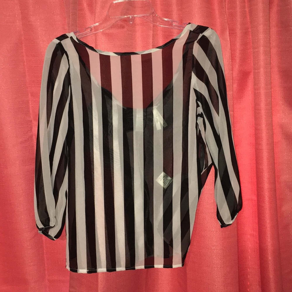 Truth sheer top